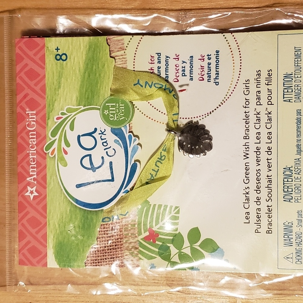 American Girl Lea Clark's Green Wish Bracelet